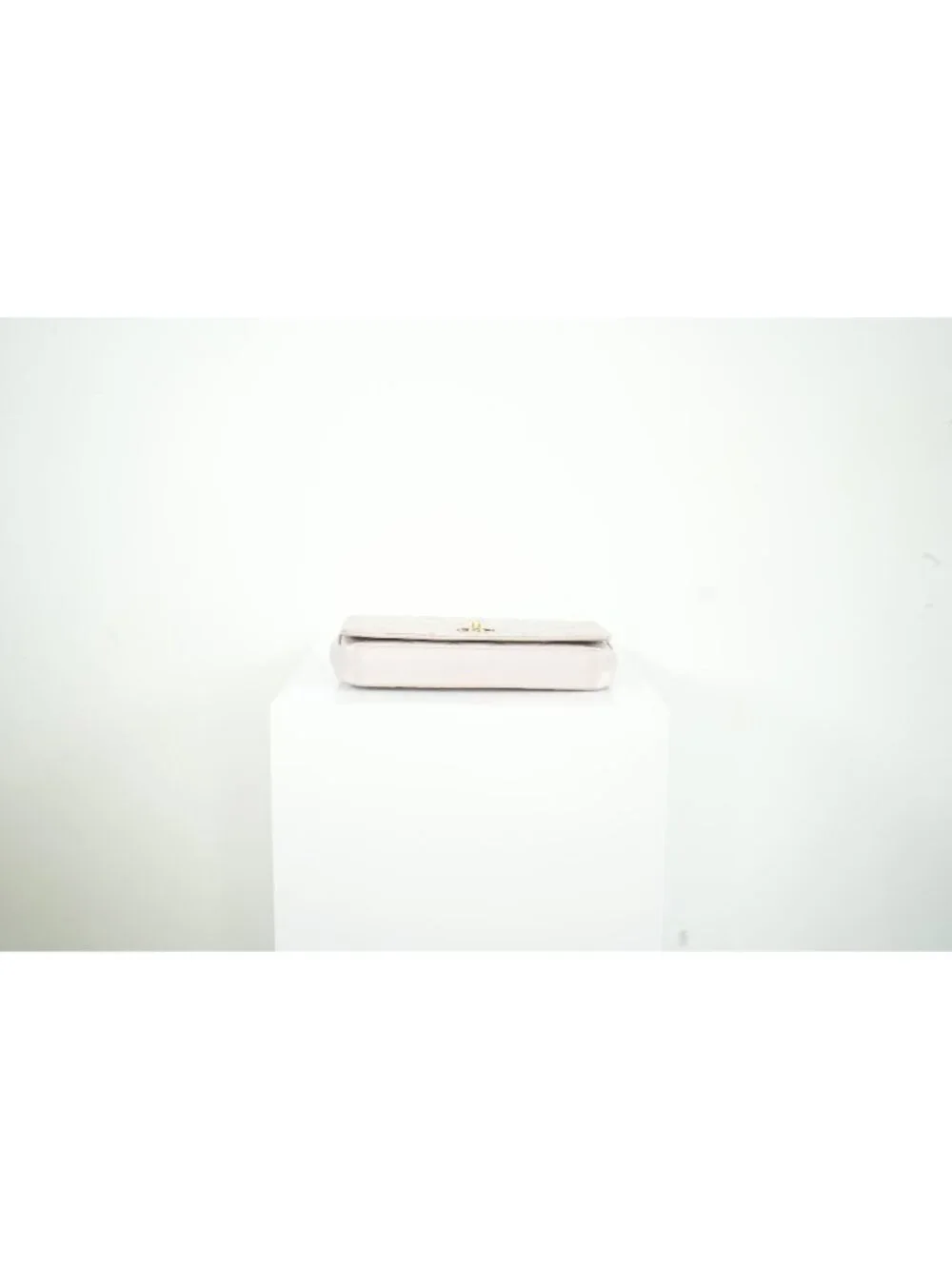 Chanel White Quilted Leather Shoulder Bag